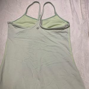 lululemon athletica Tops - Lululemon Power Y tank size 6 light green lululemon athletica Tops - Lululemon Power Y tank size 6 light green